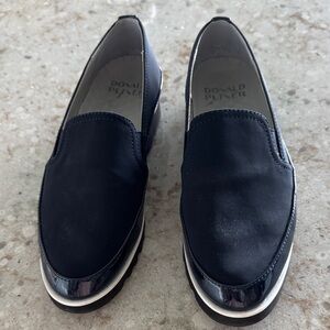 Donald J. Pliner Navy suede Flats